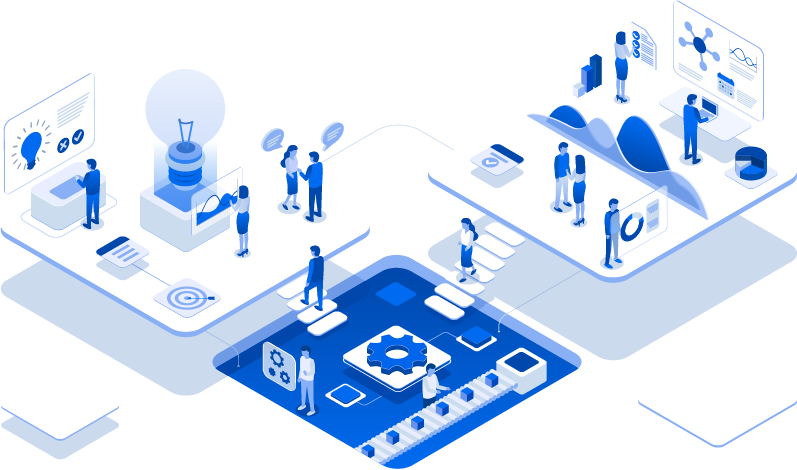 Ilustracja aplikacji mReports Rysunek ilustrujący jak rozległym systemem jest system do analizy danych mReports